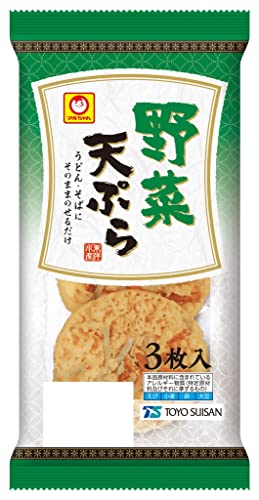 マルちゃん 野菜天ぷら 57g 3枚（東洋水産）の口コミ・レビュー・評判